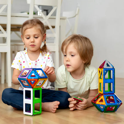 3D magnetni građevinski set blokova za djecu - 50 dijelova