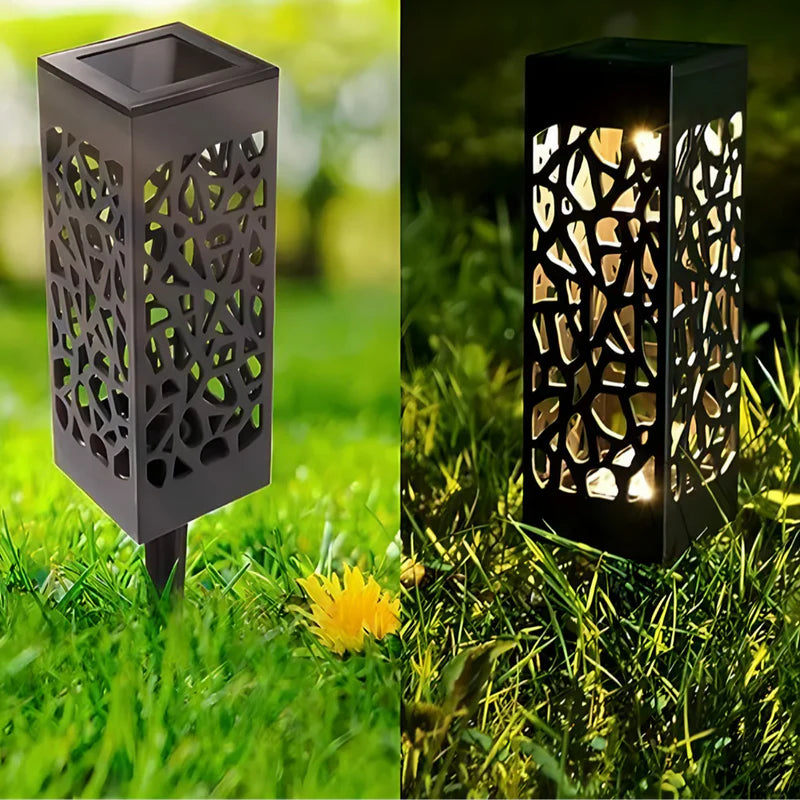 Baštenske solarne lampe sa senzorom 2 komada