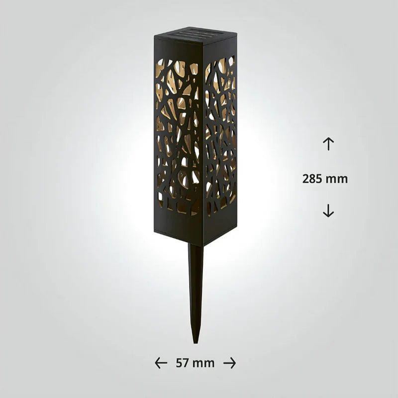 Baštenske solarne lampe sa senzorom 2 komada