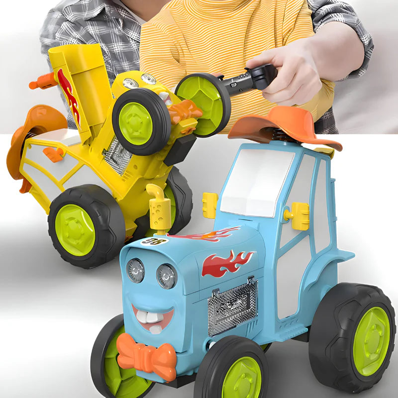 Traktor koji pleše na daljinsko upravljanje