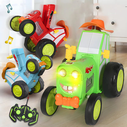 Traktor koji pleše na daljinsko upravljanje