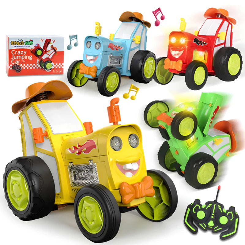 Traktor koji pleše na daljinsko upravljanje