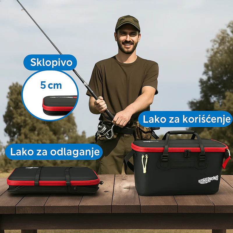 Sklopiva korpa za pecanje